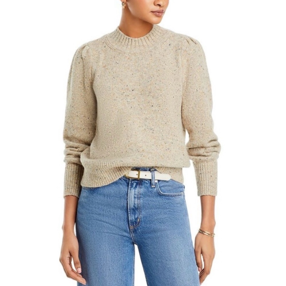 Faherty Boone Sweater - XXS Oatcake
